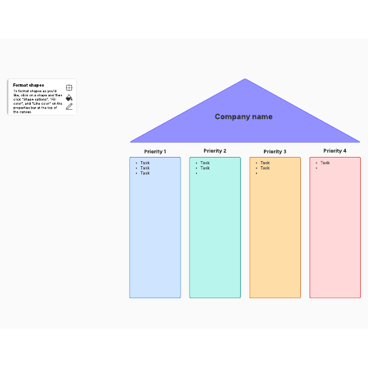 Business pillars template