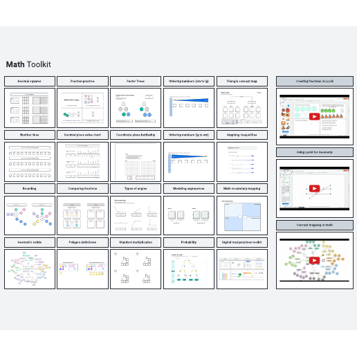 Go to Math Toolkit template