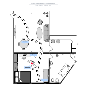 Crime scene investigation example