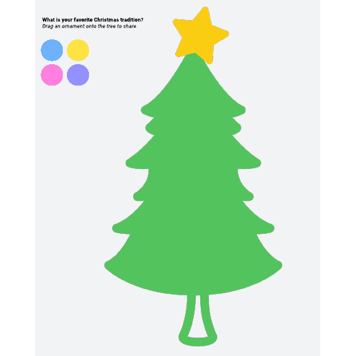 Go to Discussion Prompt: What is your favorite Christmas tradition? template