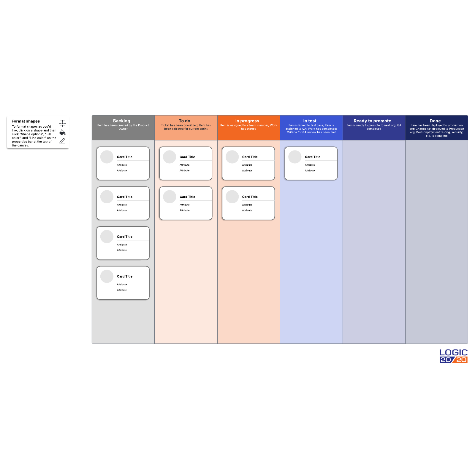 Kanban template