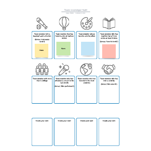 Team scavenger hunt | Lucidchart