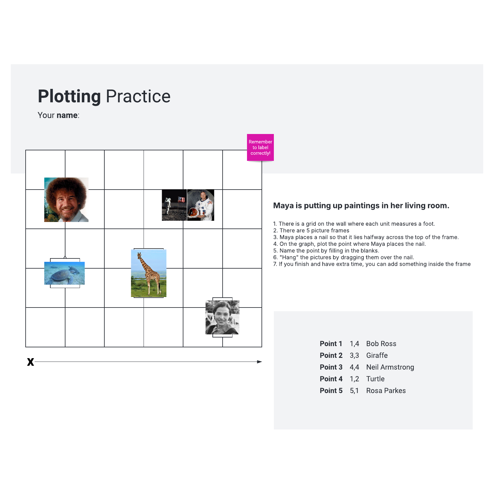 Plotting practice example