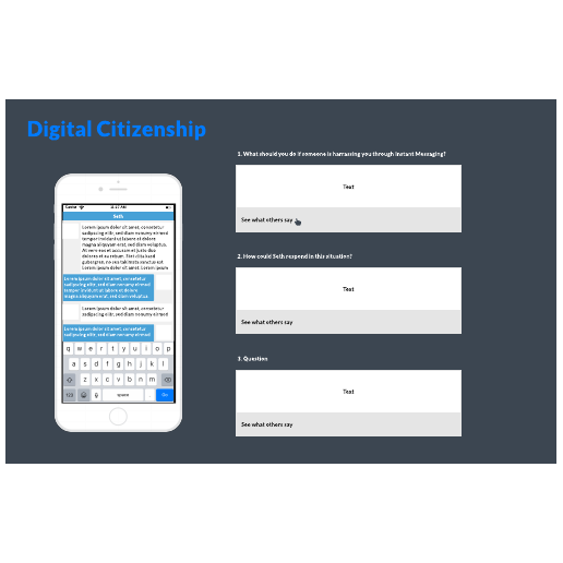 Go to Digital citizenship Worksheet template