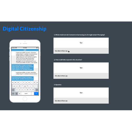 Go to Digital citizenship Worksheet template