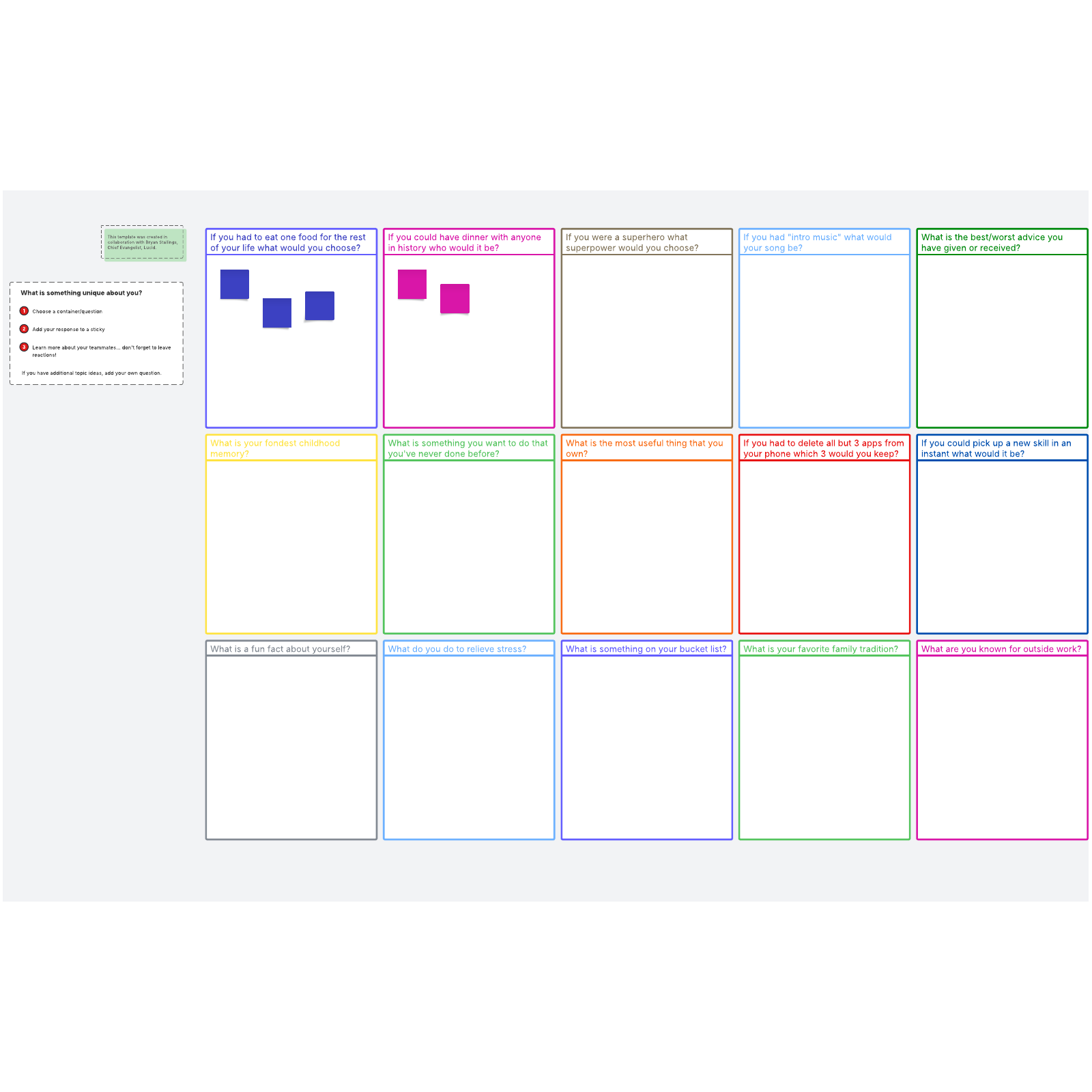 Icebreakers galore! New Miroverse templates