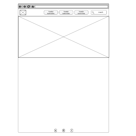 Go to Wireframe template