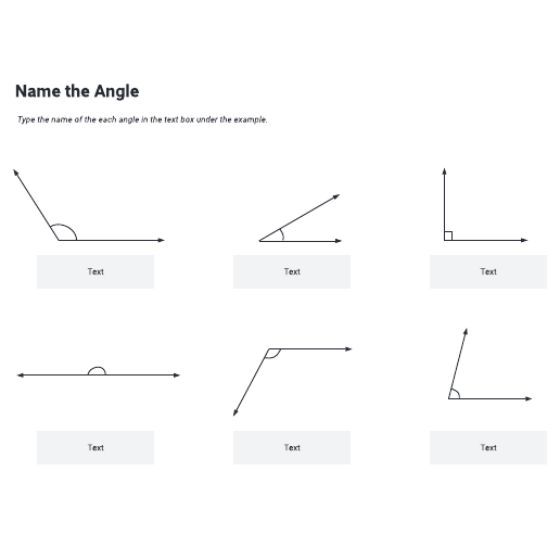 Go to Types of Angles Worksheet template