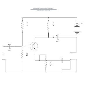 Schematic diagram example