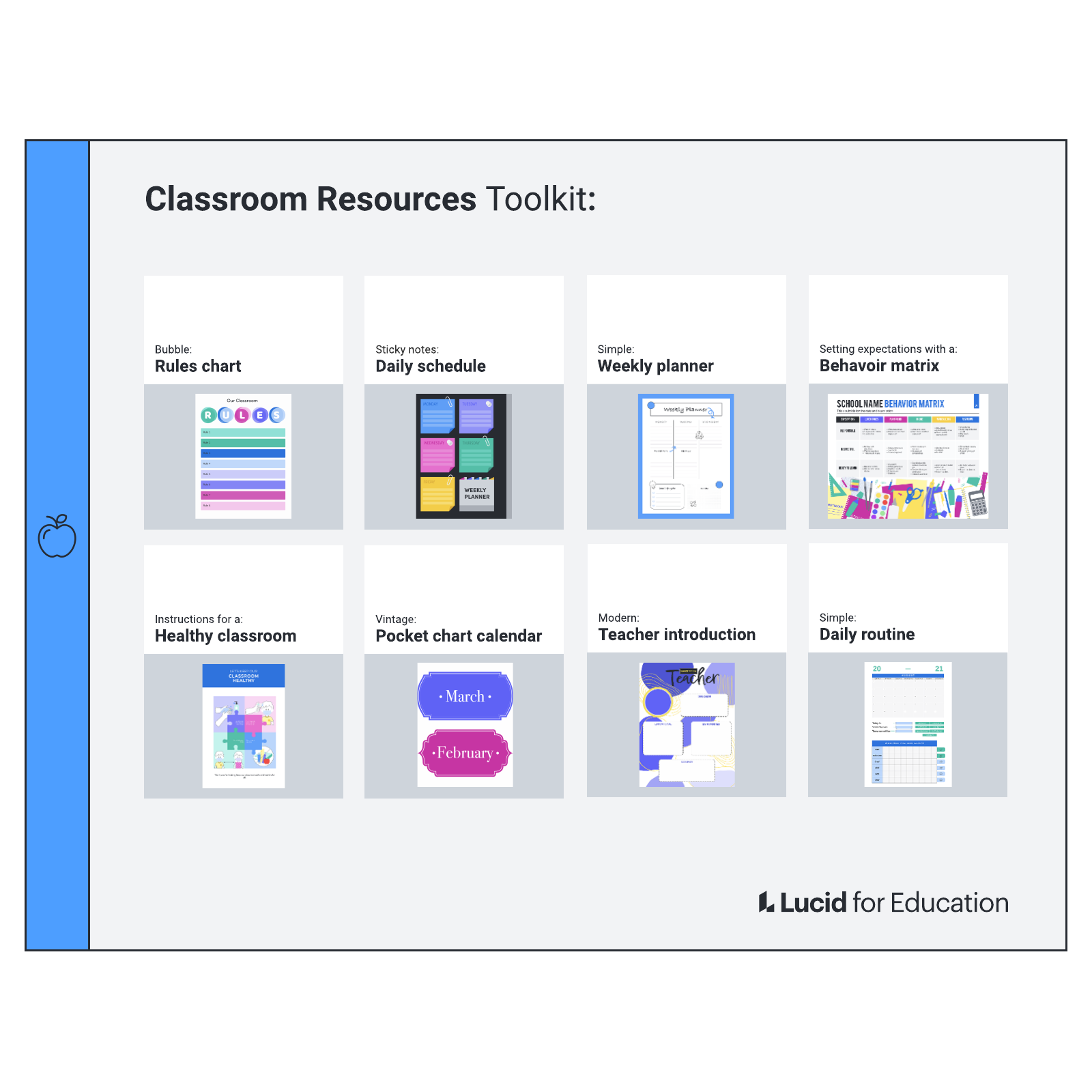 Classroom Resources Toolkit example