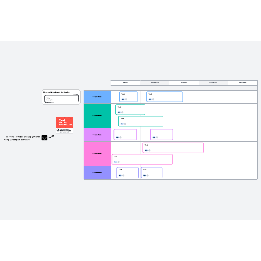 Go to Plan your semester timeline template