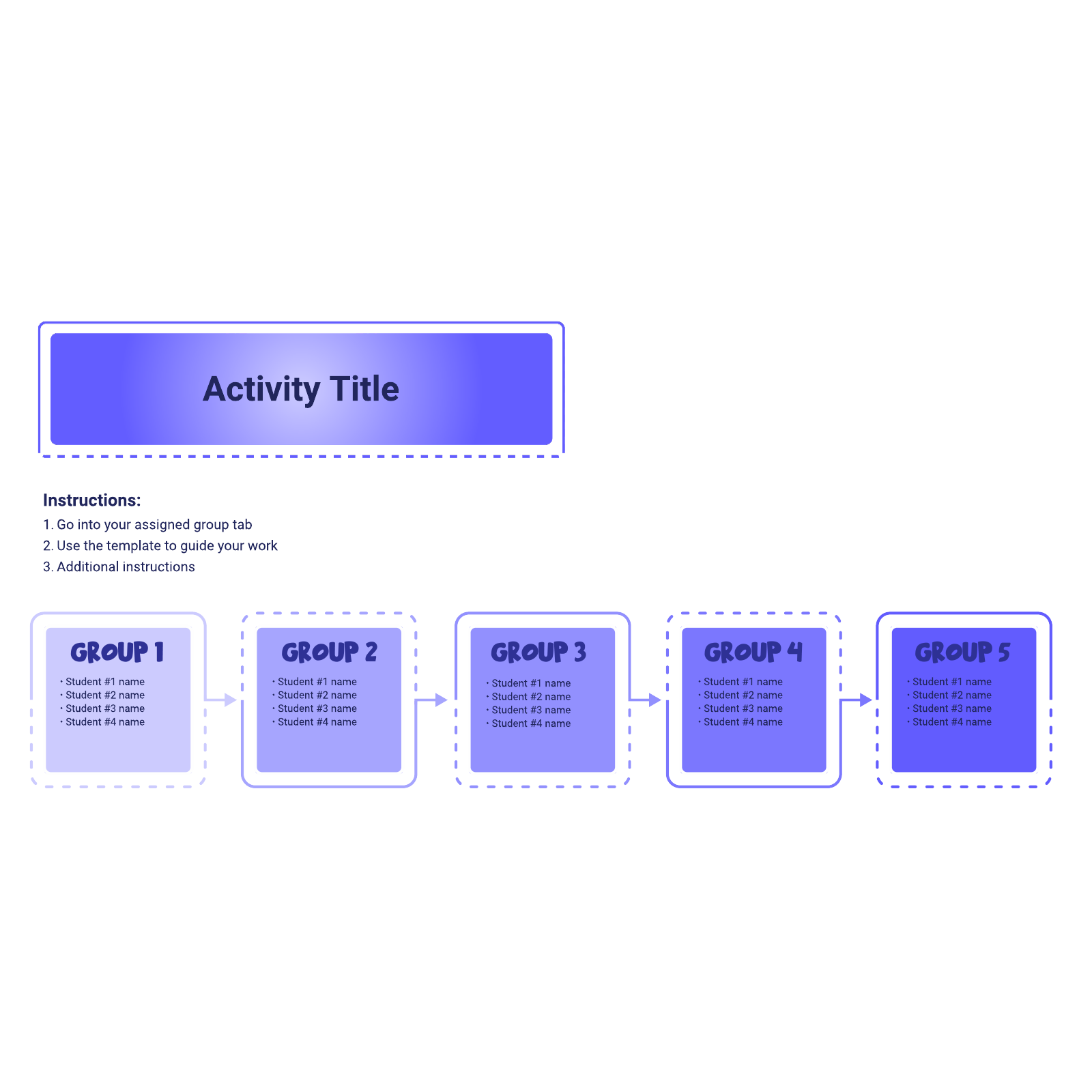 Group work template Lucidedu