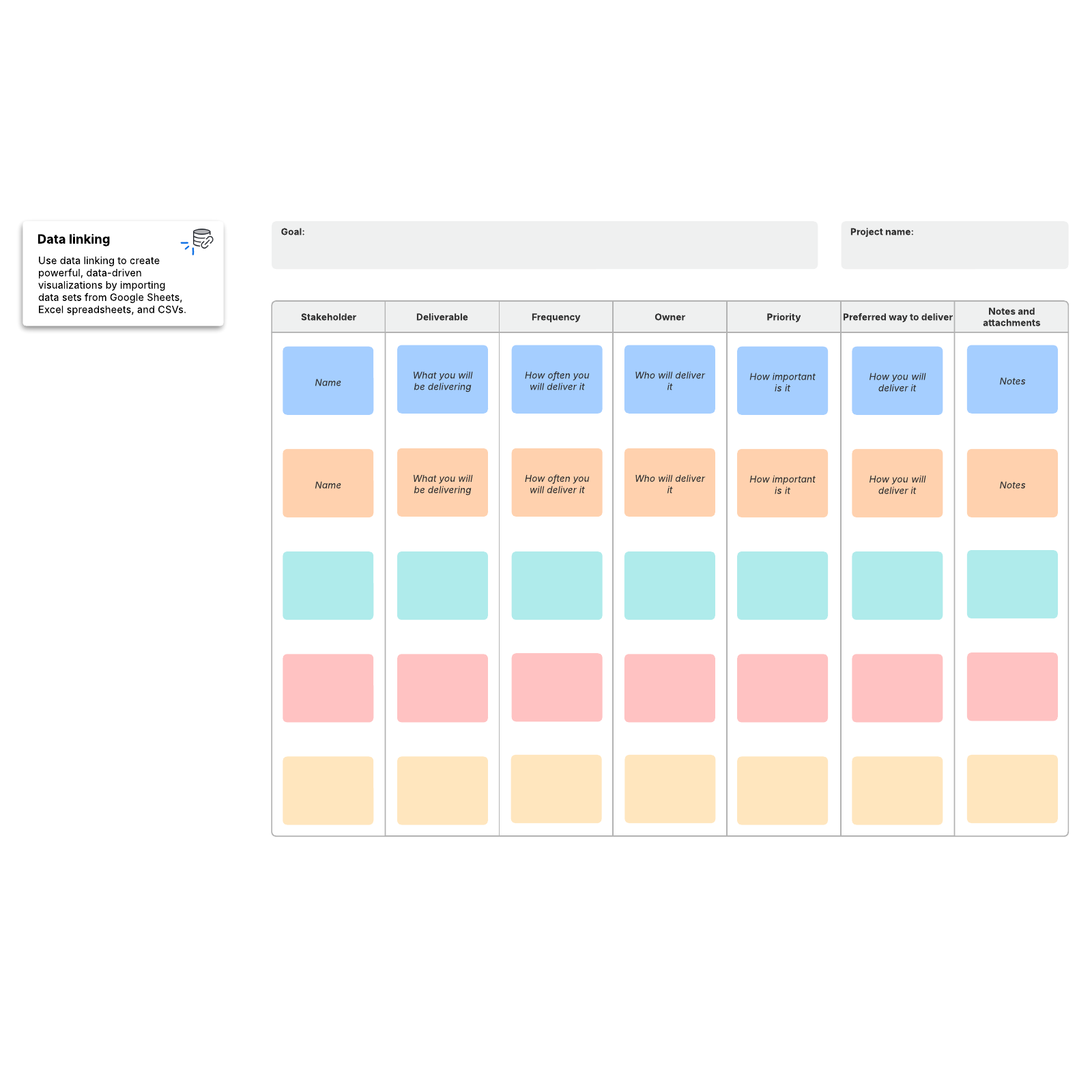 Communication plan | Lucidchart