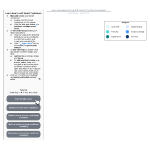 Issue management log with Smart Containers example
