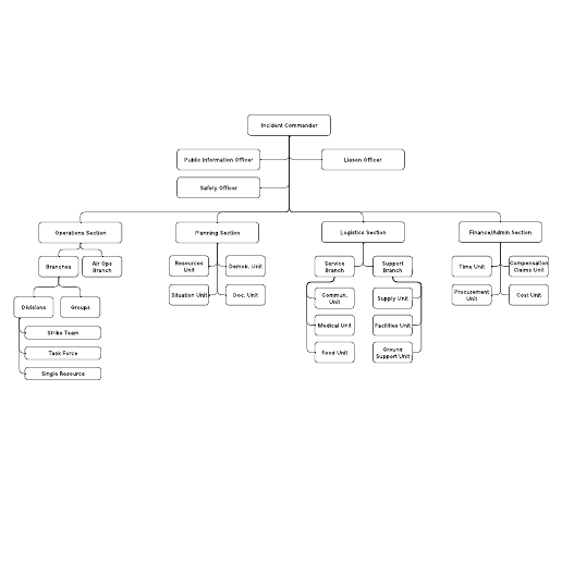 Go to ICS org chart example template