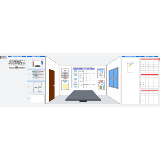 Sjabloon vergadering sprint planning - online teamruimte