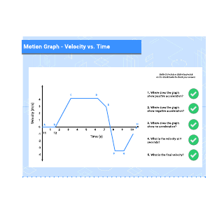 Velocity vs. Time Worksheet | Lucidchart