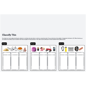 CLASSIFY 5 6 visual data 7