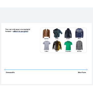 Favorite clothing material