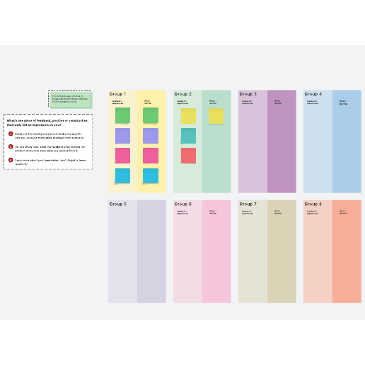 Go to Feedback icebreaker template