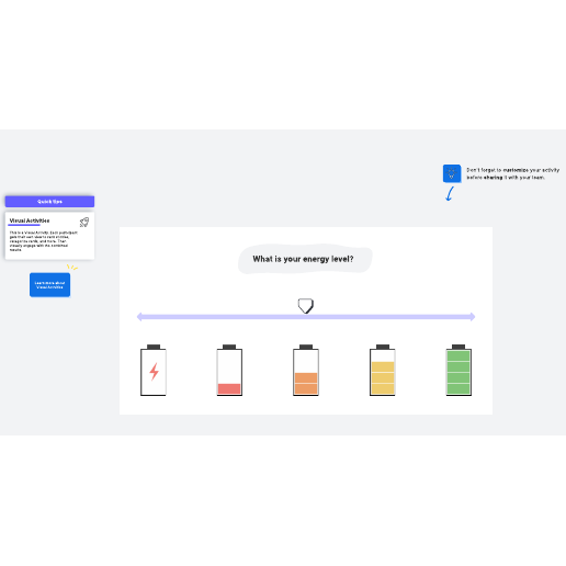 Go to Energy level activity template