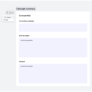 Concept Statement Template | Lucid