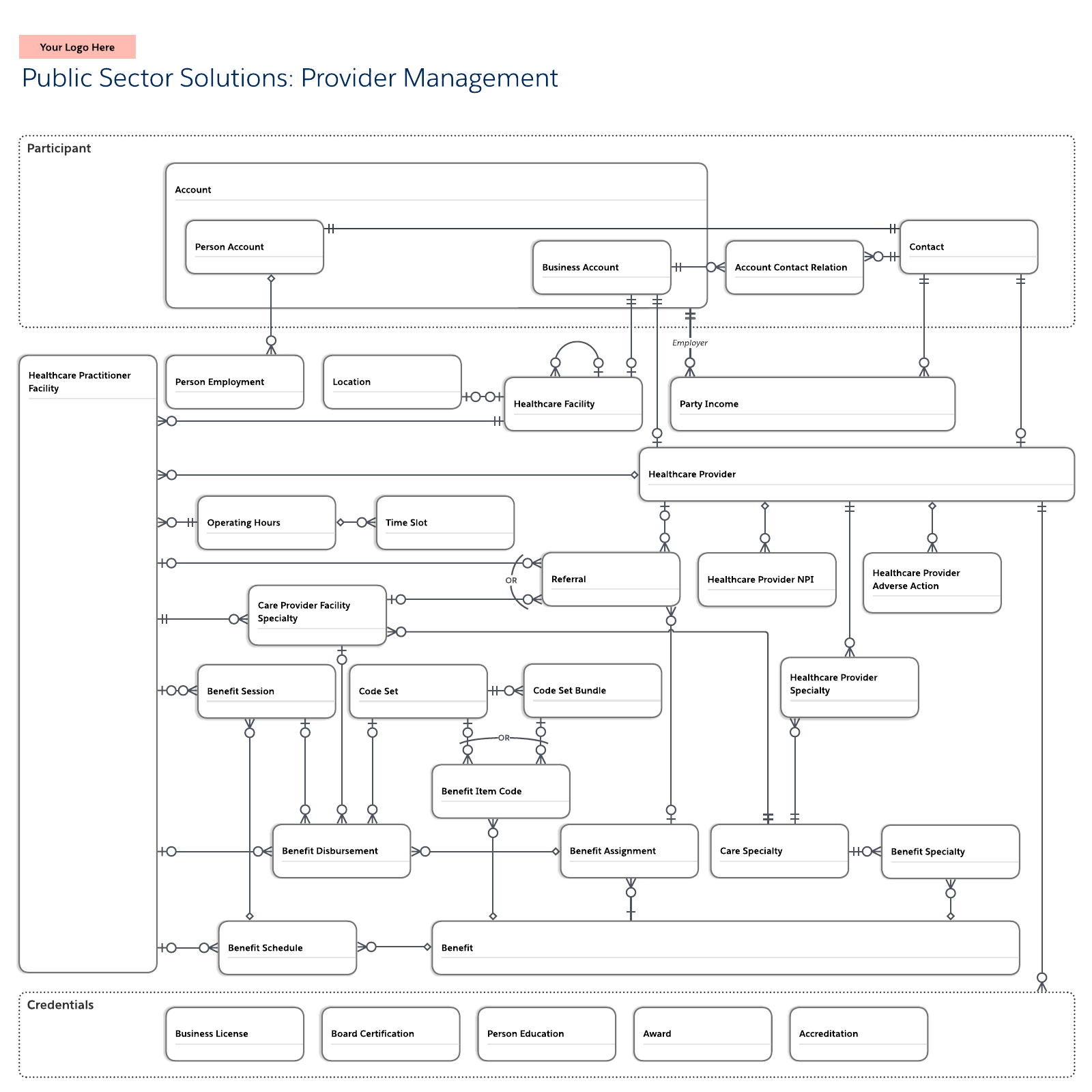 Public Sector Solutions Provider Management example