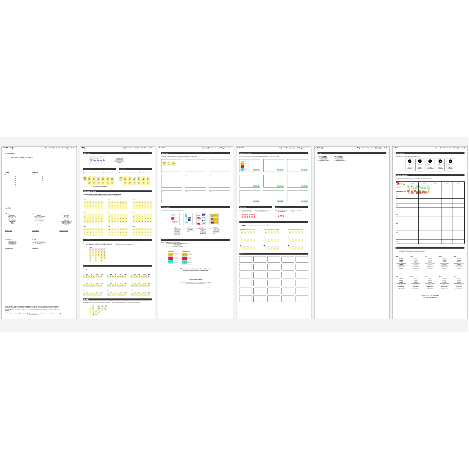 design sprint template