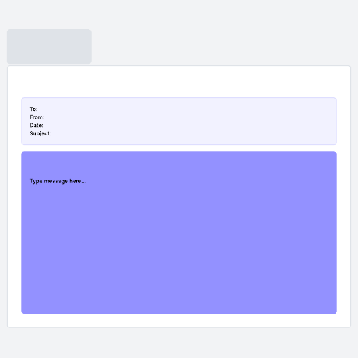 Go to Memo template