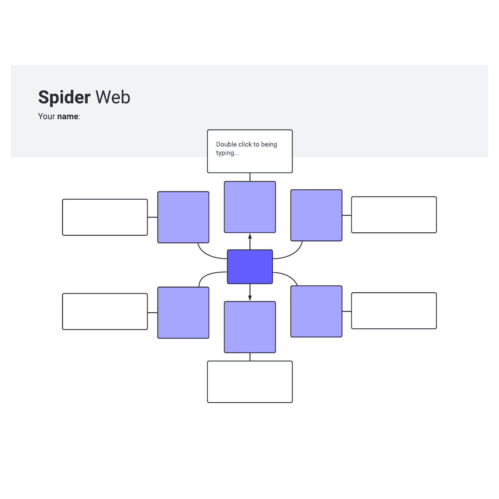 Spider web example