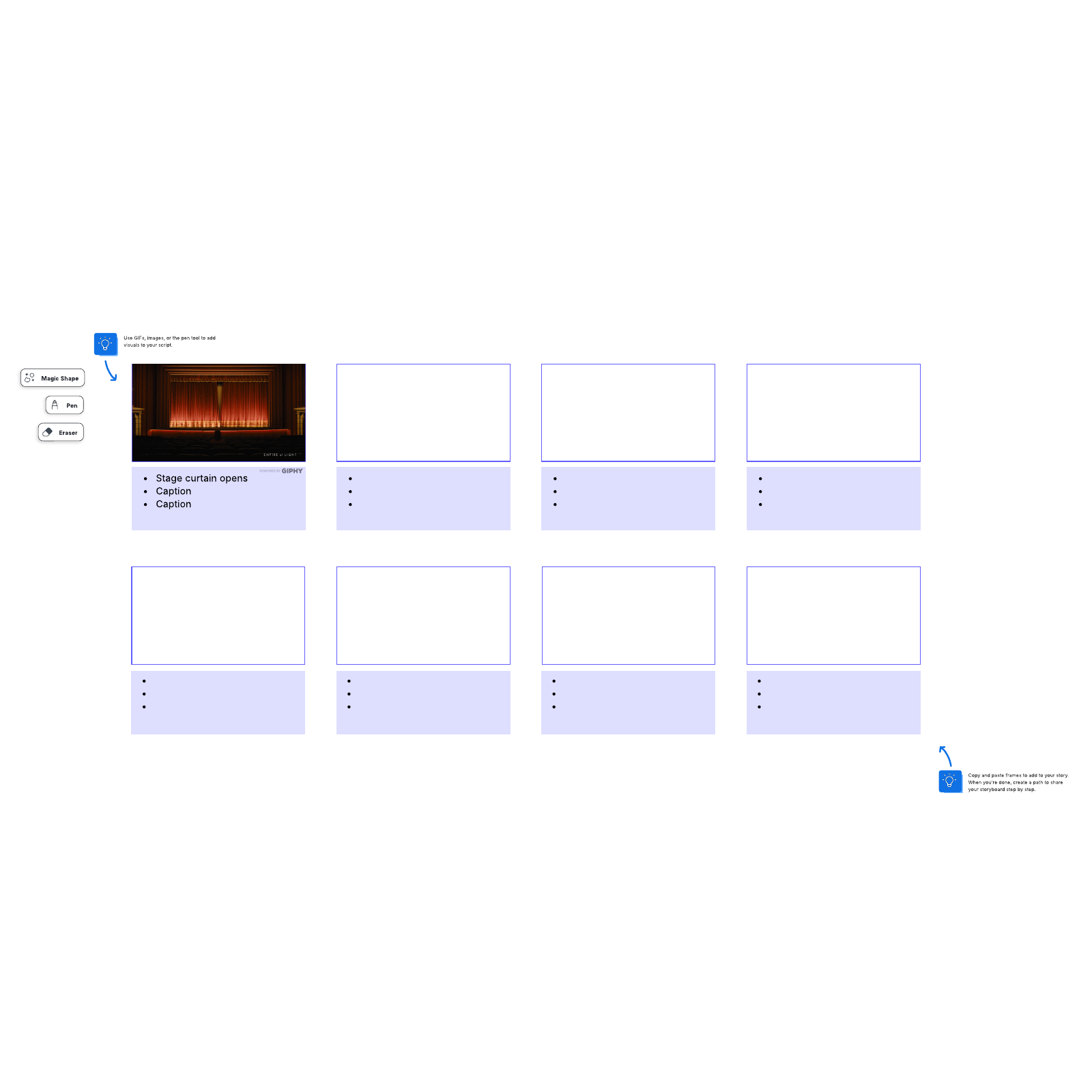 Storyboard example