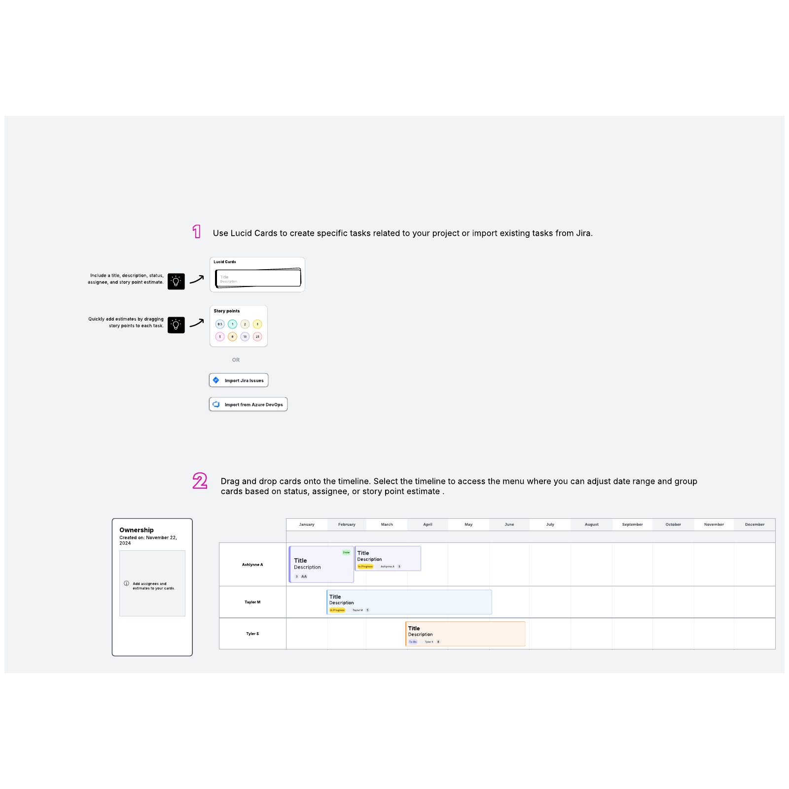 Gantt chart template