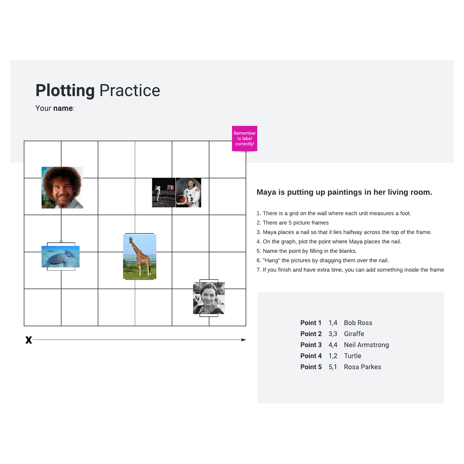 Plotting practice example