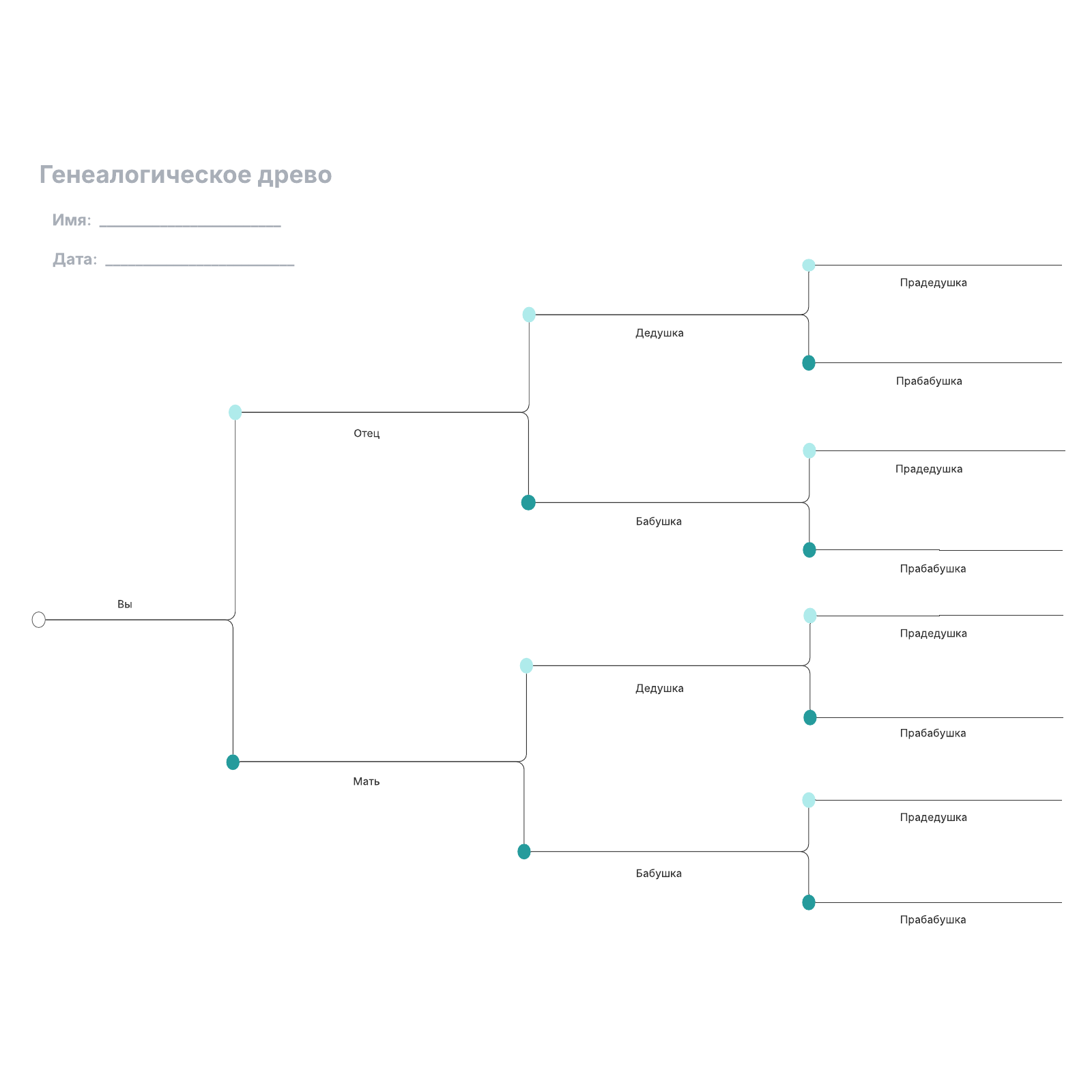 Генеалогическое древо example