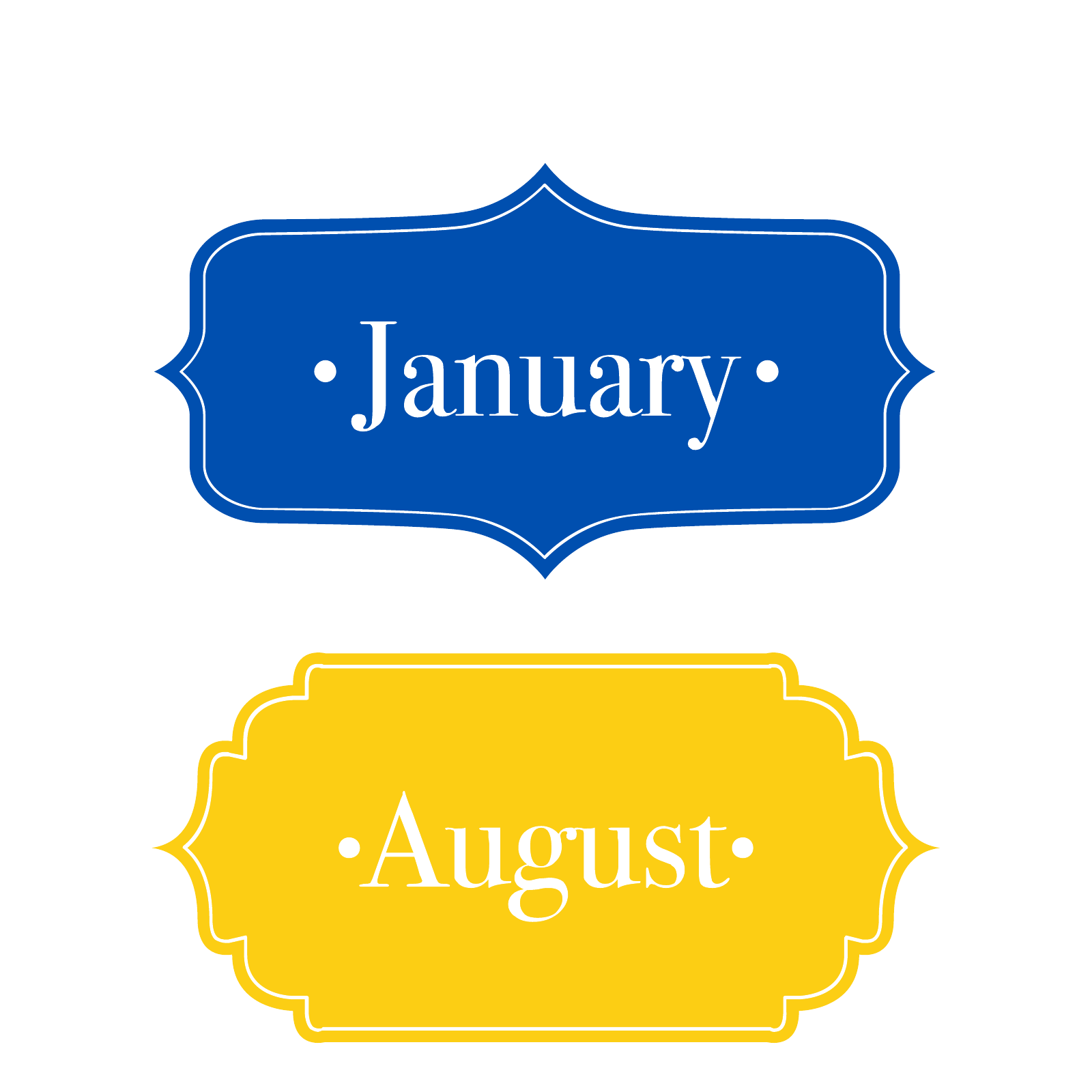 Calendar example