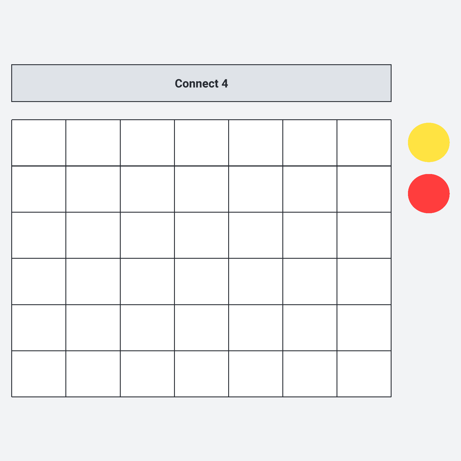 Connect 4 example